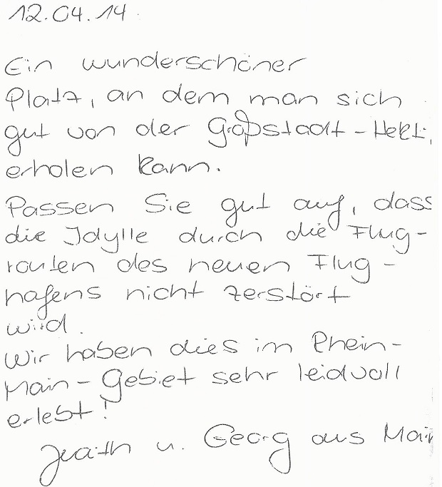 Gästebuch