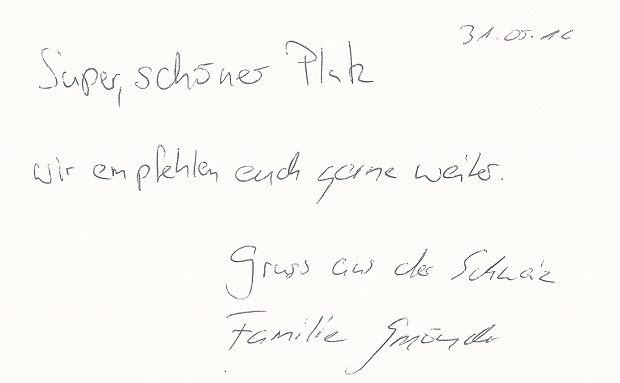 Gästebuch