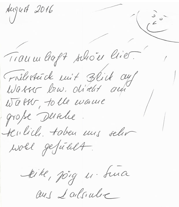 Gästebuch